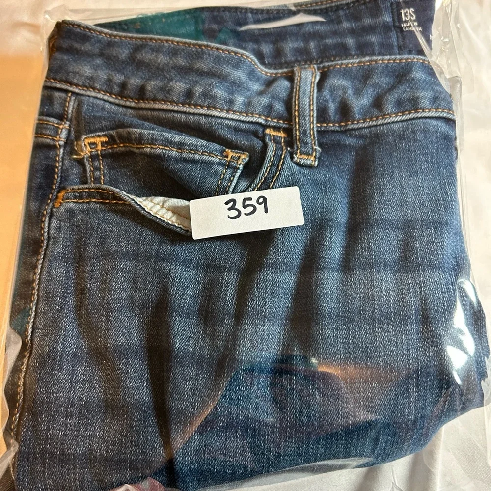 Hollister Ripped Curvy Mid-Rise Super Skinny Jeans - Dark Blue - Size 13S 31/26 - Picture 10 of 10